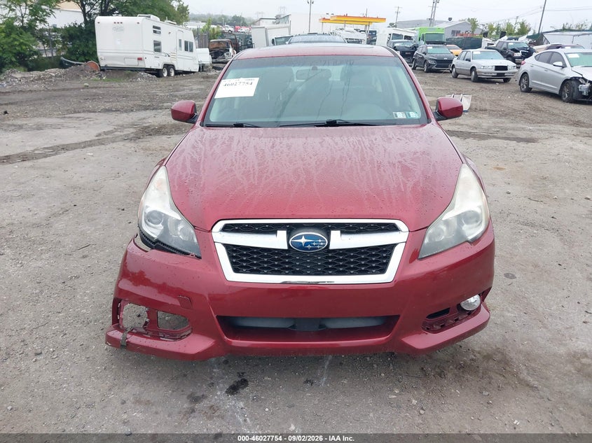 SUBARU LEGACY 2013 VIN 4S3BMBG61D3018370