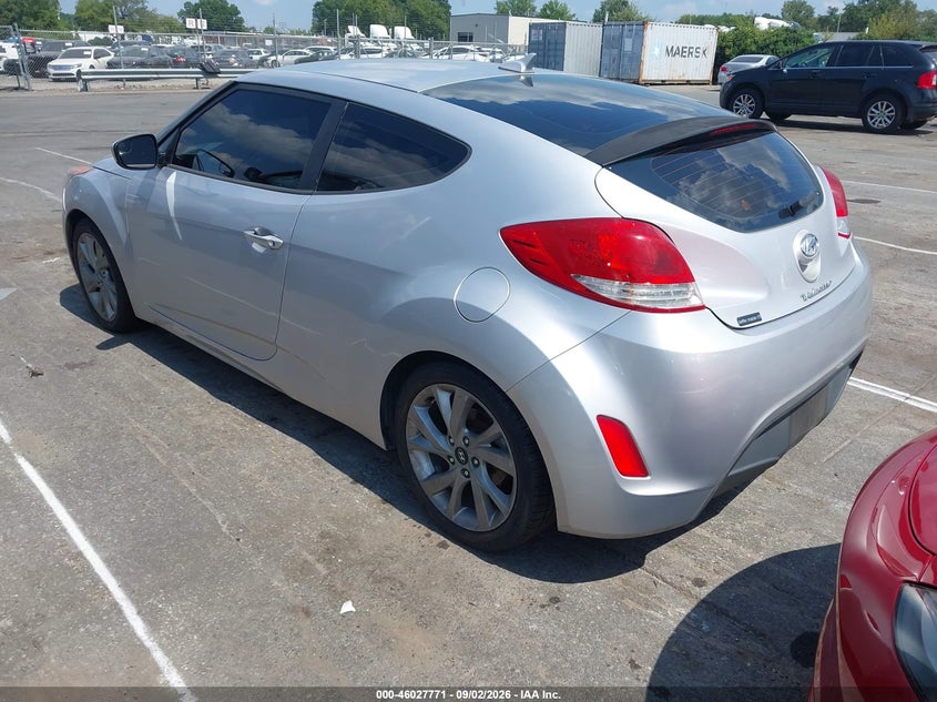 Vin: kmhtc6ad9gu274983, lot: 46527190, hyundai veloster 20163