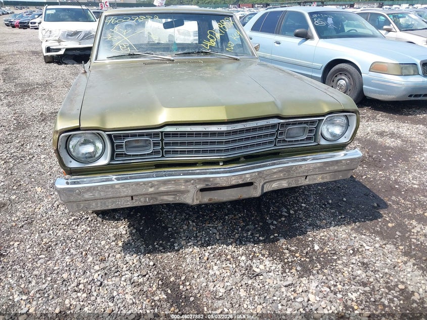 1974 PLYMOUTH VALIENT auction photo 6