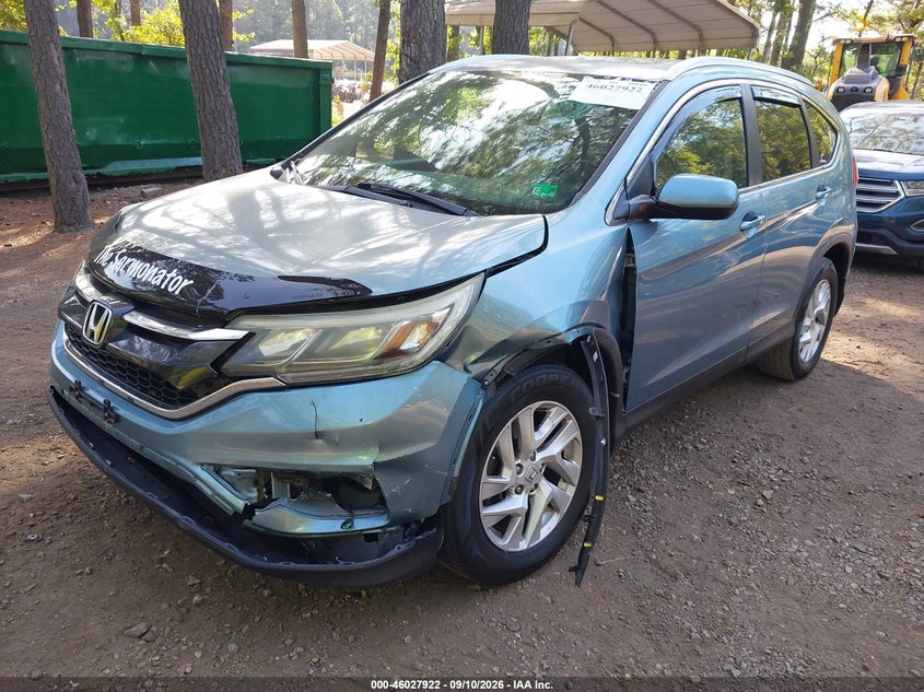 2016 Honda CR-V, Левый перёд, IAAI, VIN 2HKRM3H76GH544904 — фото 2
