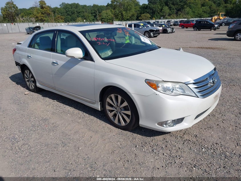 2012 Toyota Avalon Limited, Rear, IAAI, VIN 4T1BK3DBXCU458380