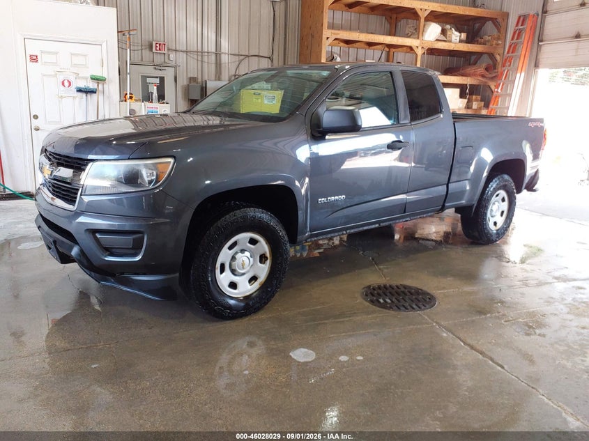 Vin: 1gchtbeaxh1245725, lot: 46527448, chevrolet colorado wt 20172