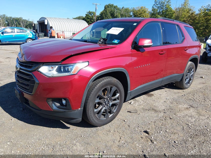 Vin: 1gnerjkx8jj104234, lot: 46527453, chevrolet traverse rs 20182