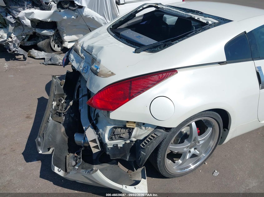 NISSAN 350Z 2005 VIN JN1AZ34E45M655704