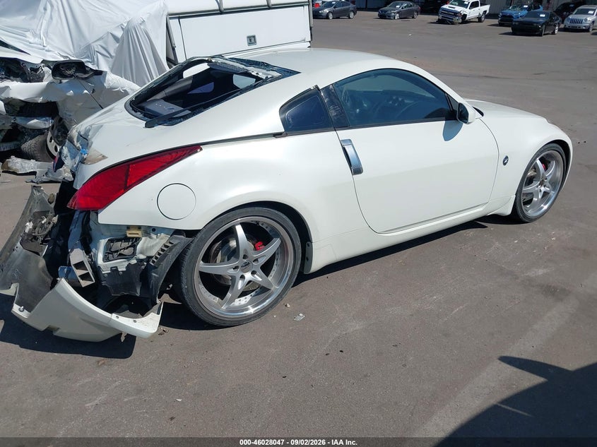 NISSAN 350Z 2005 VIN JN1AZ34E45M655704