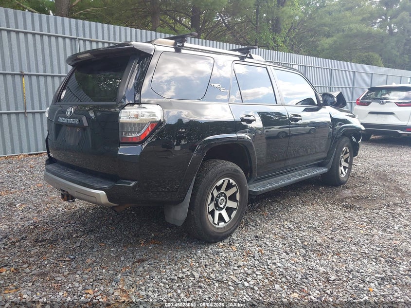 Vin: jtebu5jr4h5467620, lot: 46527478, toyota 4runner trd off road 20174