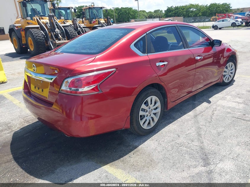 2015 NISSAN ALTIMA SEDAN 2.5L I-4 DOHC, VVT, 182HP