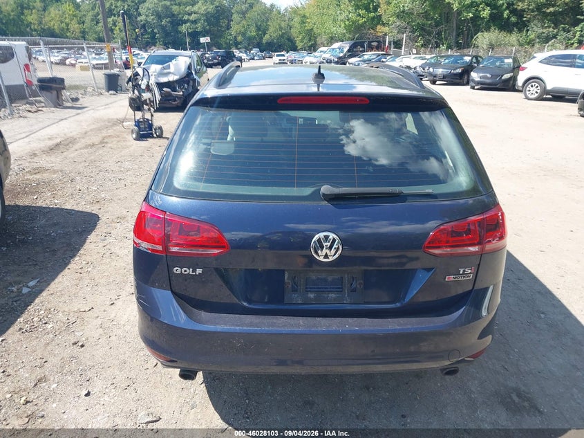 2017 VOLKSWAGEN GOLF SPORTWAGEN TSI S · Фото 16