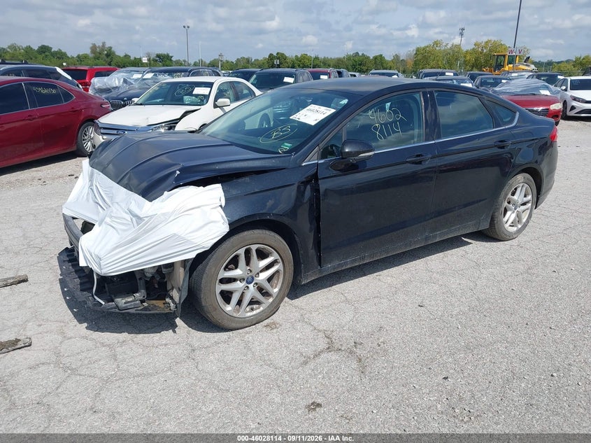 Vin: 1fa6p0hd4e5407266, lot: 46527533, ford fusion se 20142