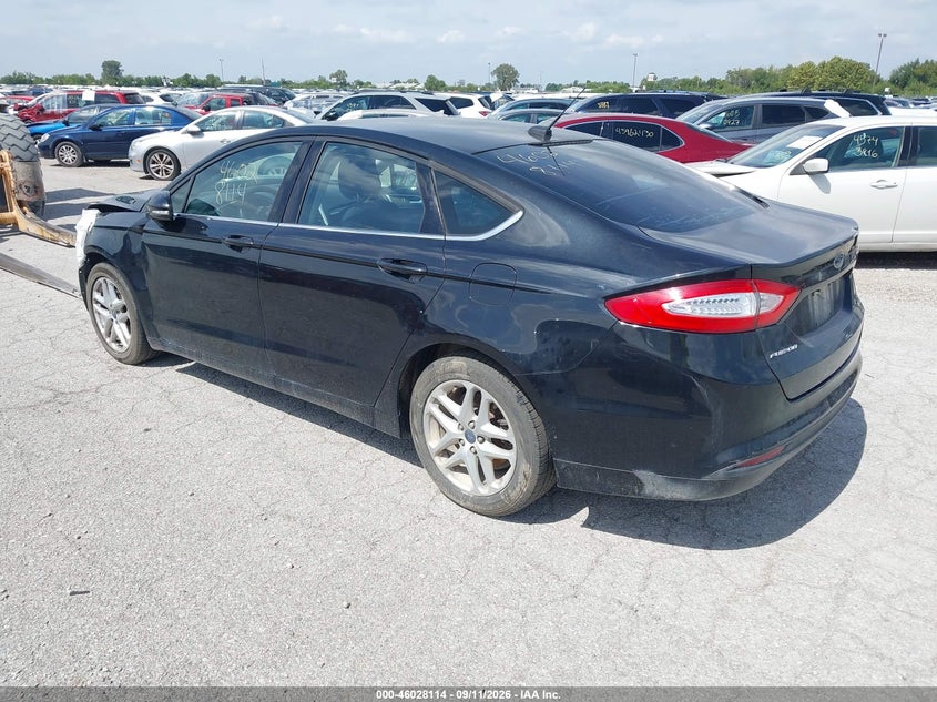 Vin: 1fa6p0hd4e5407266, lot: 46527533, ford fusion se 20143