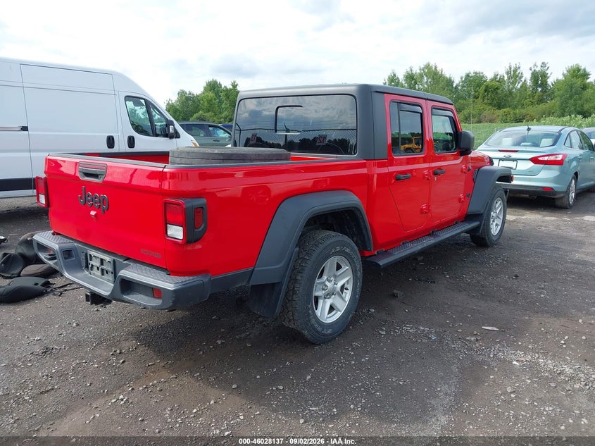 2020 JEEP GLADIATOR auction photo 4