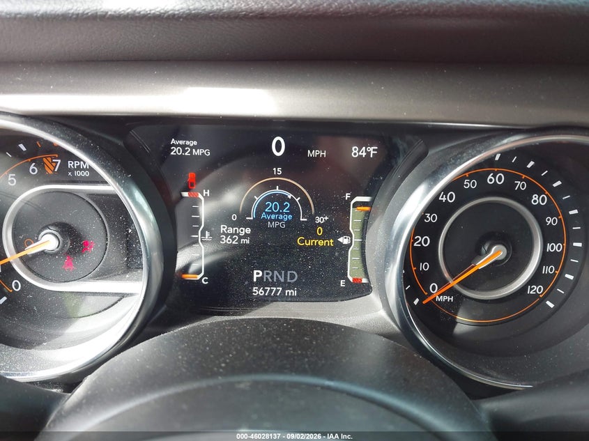 2020 JEEP GLADIATOR auction photo 7