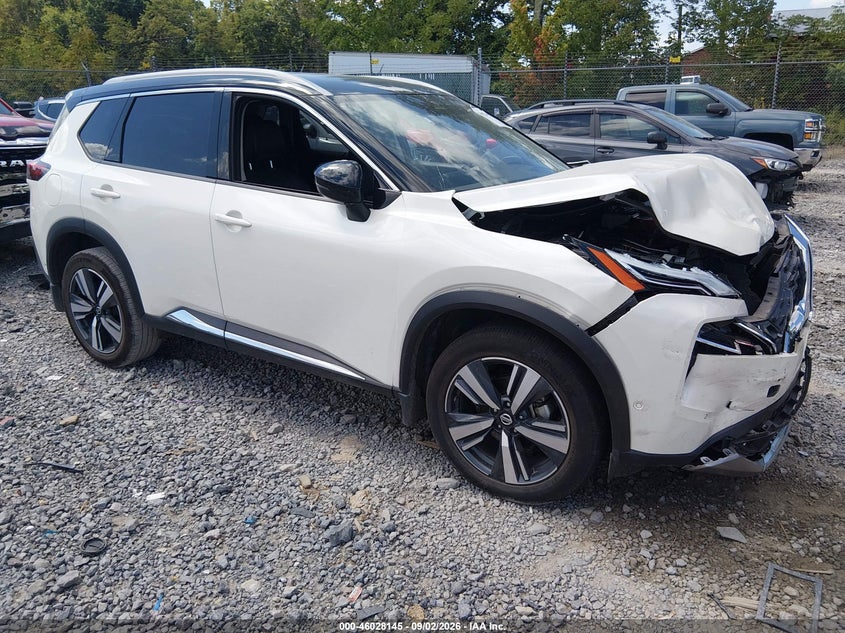 Vin: jn8at3ddxmw320492, lot: 46527564, nissan rogue platinum intelligent awd 2021 img_1