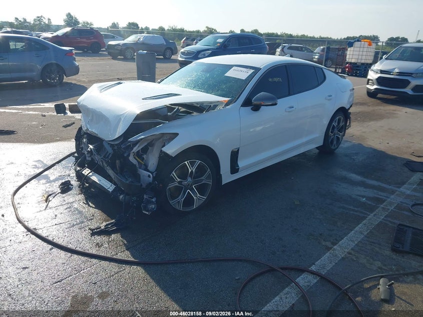 Vin: knae15la6m6092171, lot: 46527577, kia stinger gt-line 20212