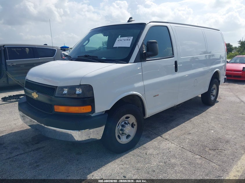 CHEVROLET EXPRESS CARGO 2021 VIN 1GCWGAF14M1312141