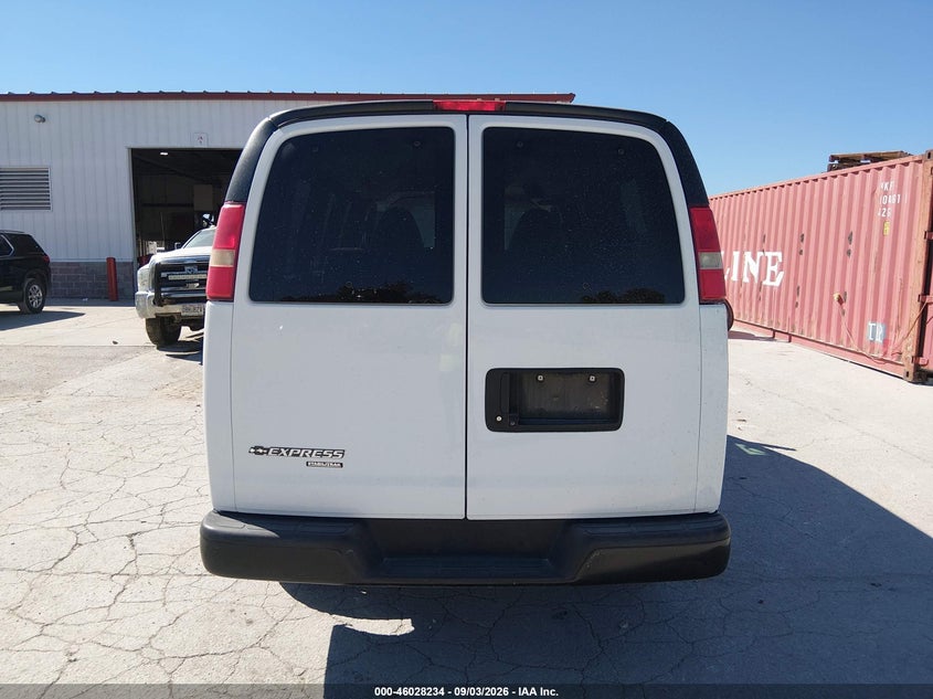 CHEVROLET EXPRESS 2500 2015 VIN 1GNWGPFG8F1270641