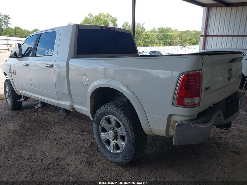 Vin: 3c6ur5nlxfg627792, lot: 46527700, ram 2500 laramie 20153