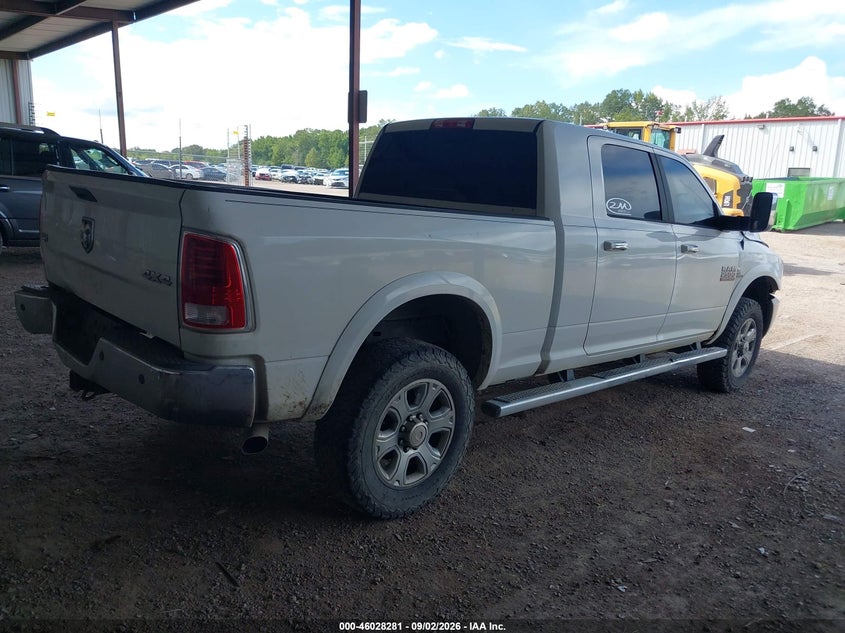 Vin: 3c6ur5nlxfg627792, lot: 46527700, ram 2500 laramie 20154