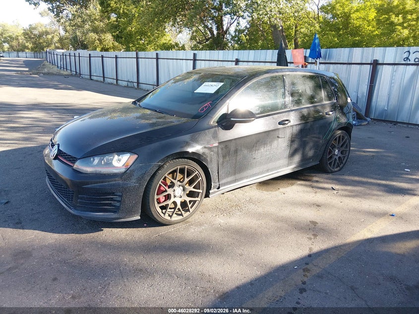2017 VOLKSWAGEN GOLF GTI AUTOBAHN 4-DOOR/S 4-DOOR/SE 4-DOOR/SPORT 4-DOOR · Фото 2