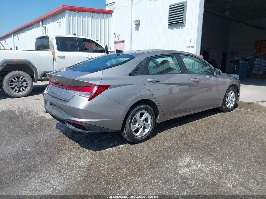 Vin: kmhll4ag8pu550911, lot: 46527762, hyundai elantra se 20234