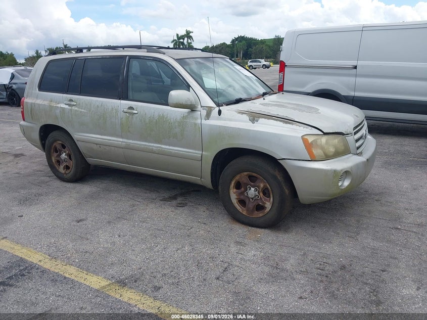 2003 TOYOTA HIGHLANDER auction photo 1