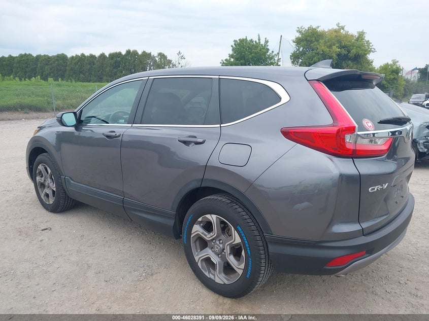 Vin: 7farw2h82ke038995, lot: 46527810, honda cr-v ex-l 20193