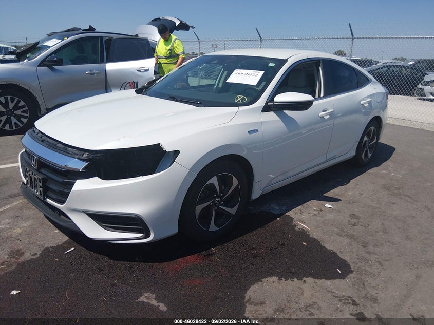 Vin: 19xze4f58ne004590, lot: 46527841, honda insight ex 20222