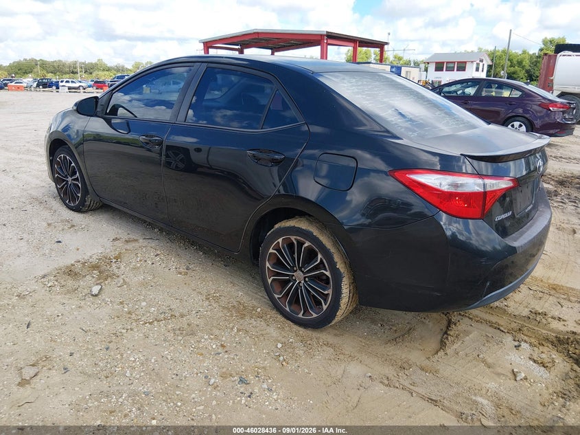2014 TOYOTA COROLLA auction photo 3