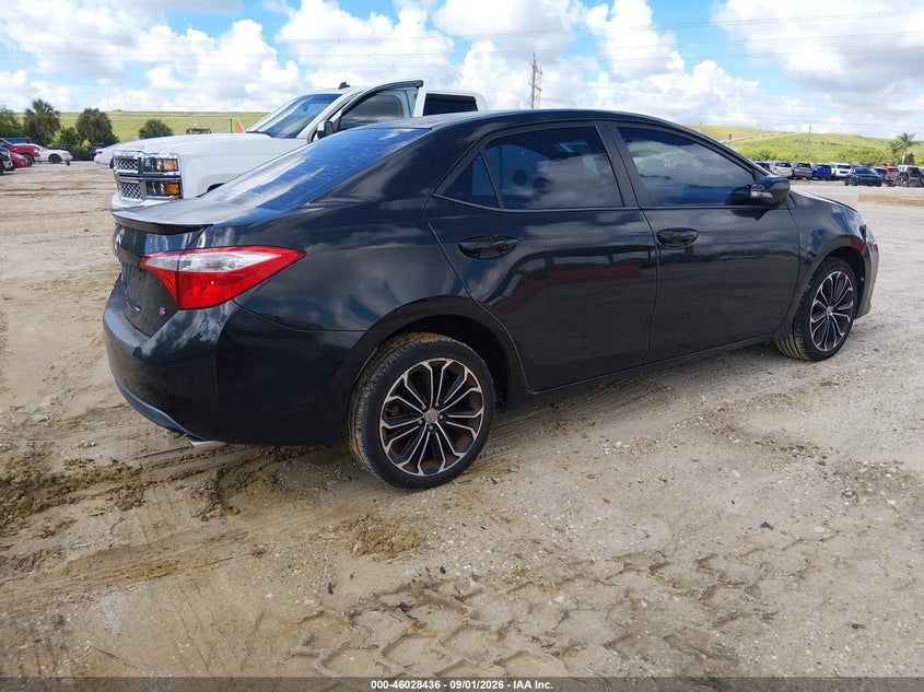 2014 TOYOTA COROLLA auction photo 4