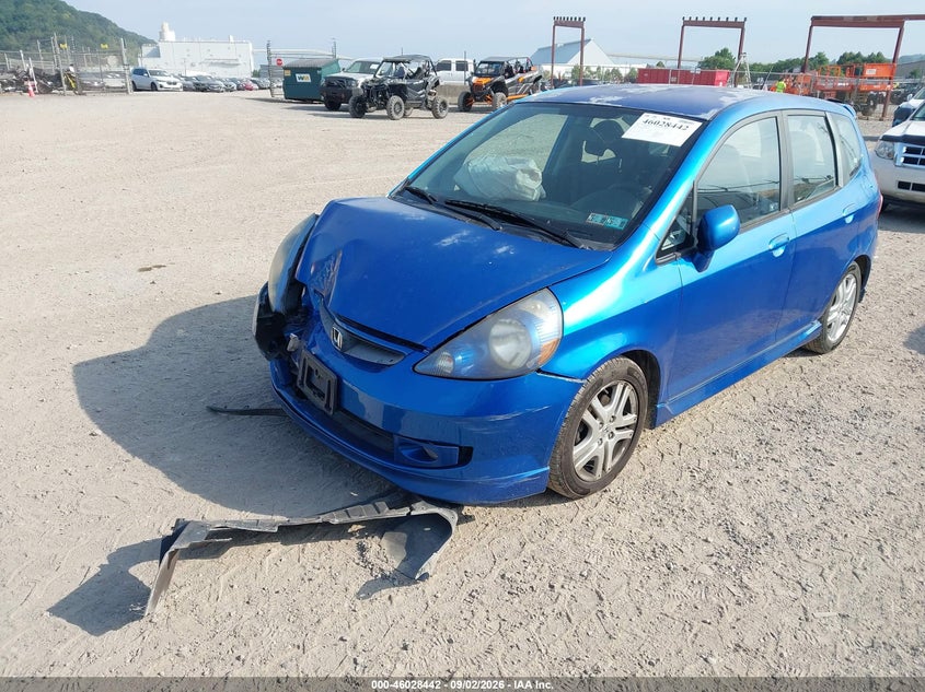 HONDA FIT 2008 VIN JHMGD386X8S031199