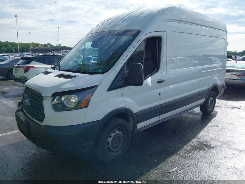 Vin: 1ftyr2xm1kkb75233, lot: 46527891, ford transit-250 20192