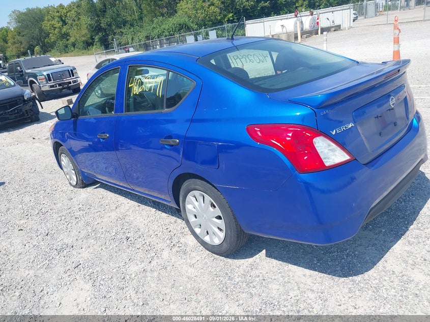 2016 NISSAN VERSA auction photo 3