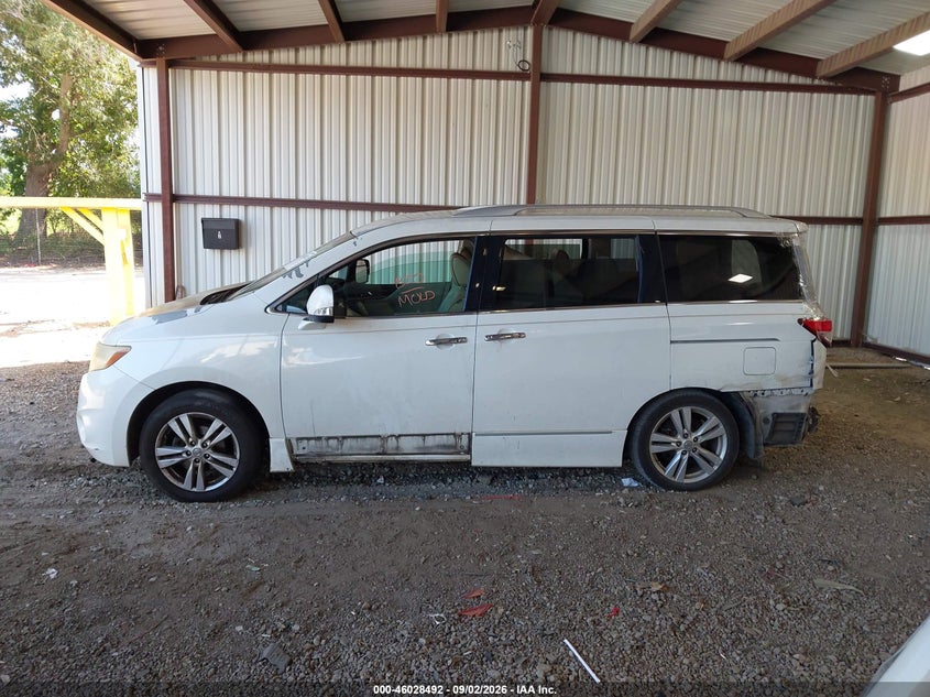 NISSAN QUEST 2011 VIN JN8AE2KP0B9012647