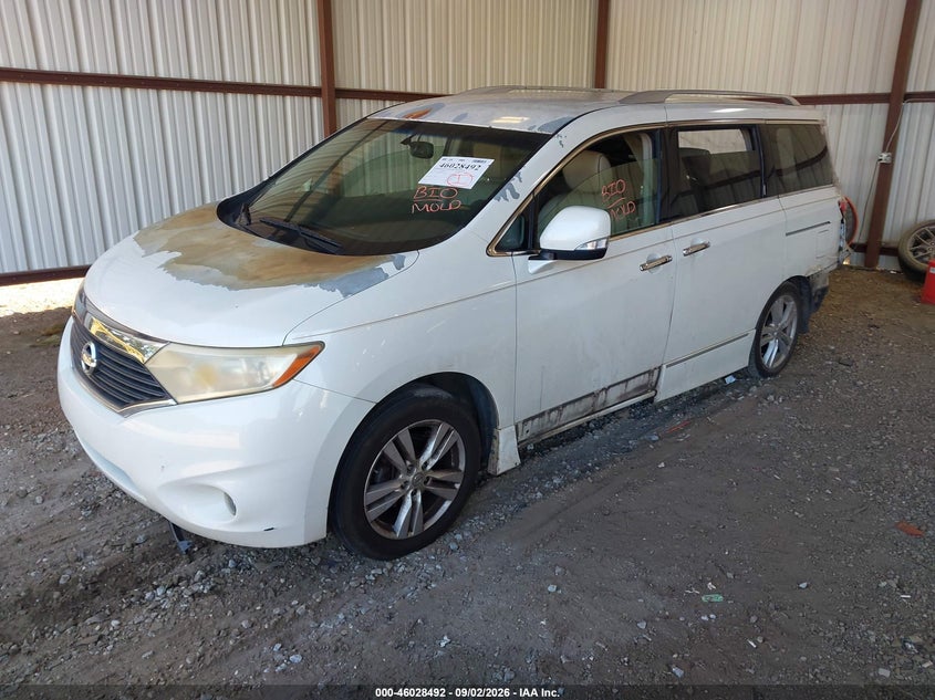 NISSAN QUEST 2011 VIN JN8AE2KP0B9012647