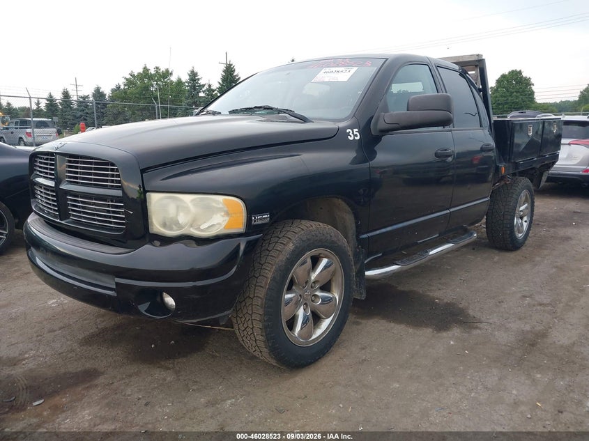 2003 Dodge Ram 1500 Slt/Laramie/St, Right Rear, IAAI, VIN 1D3HU18D53J580856 — photo 2