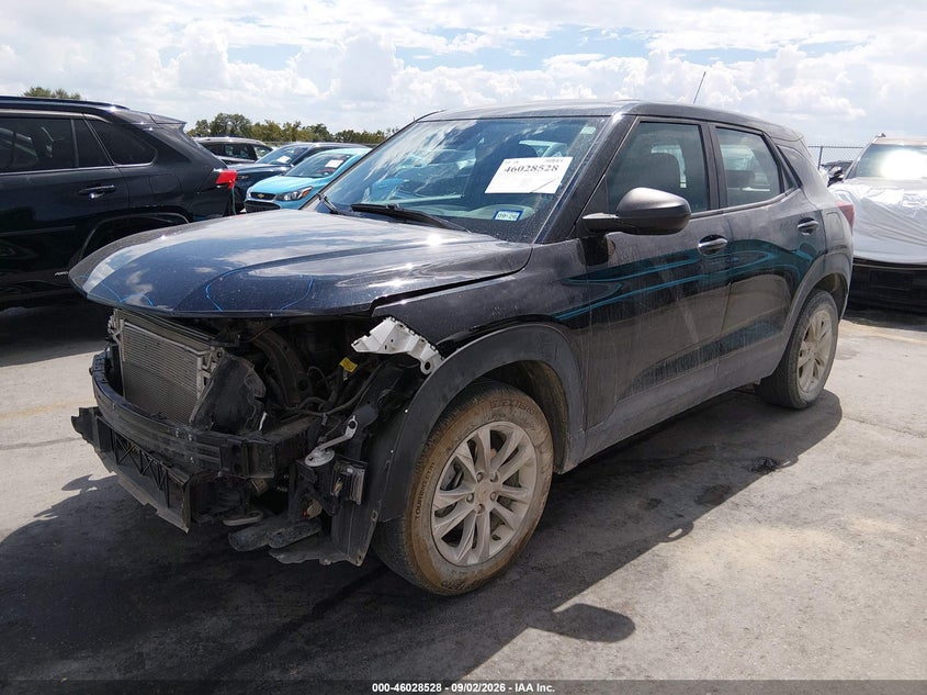 Vin: kl79mms2xmb173646, lot: 46527947, chevrolet trailblazer fwd ls 20212
