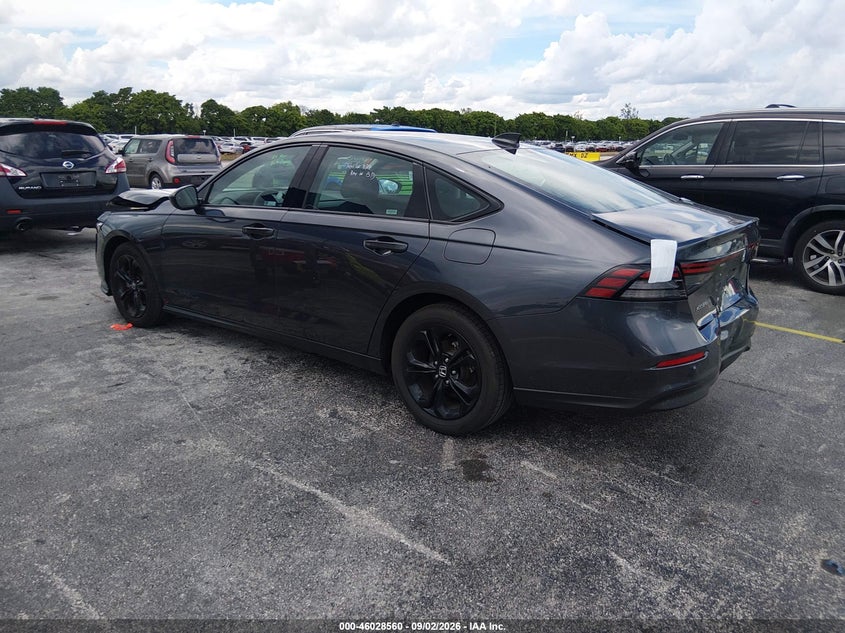 2025 HONDA ACCORD auction photo 3