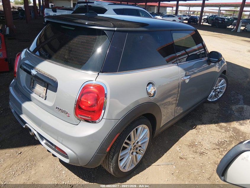 Vin: wmwxm7c55et926285, lot: 46527996, mini hardtop cooper s 20144