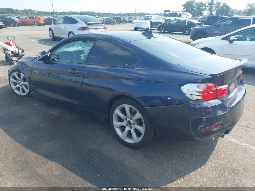 Vin: wba3r5c51ek188088, lot: 46528037, bmw 435i xdrive 20143