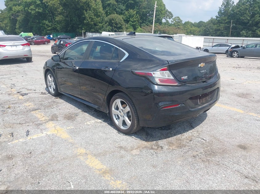 Vin: 1g1ra6s52hu151337, lot: 46528053, chevrolet volt lt 20173