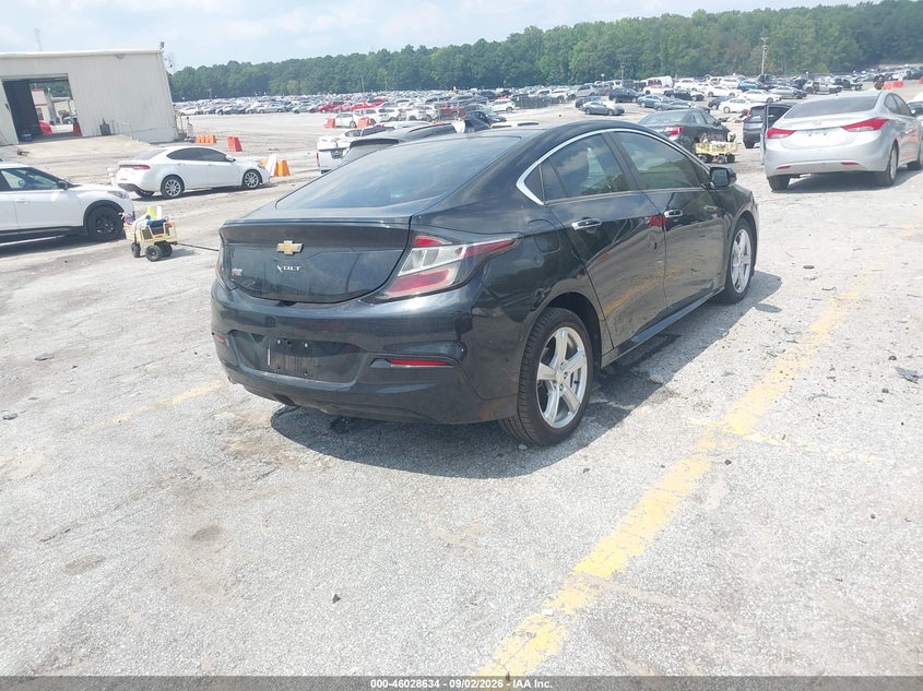 Vin: 1g1ra6s52hu151337, lot: 46528053, chevrolet volt lt 20174