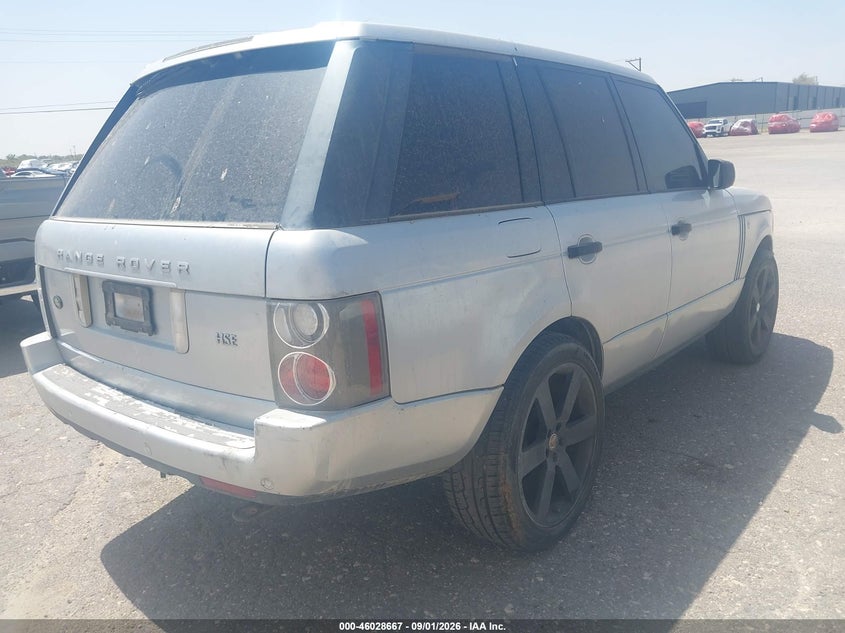 2006 LAND ROVER RANGE ROVER auction photo 4