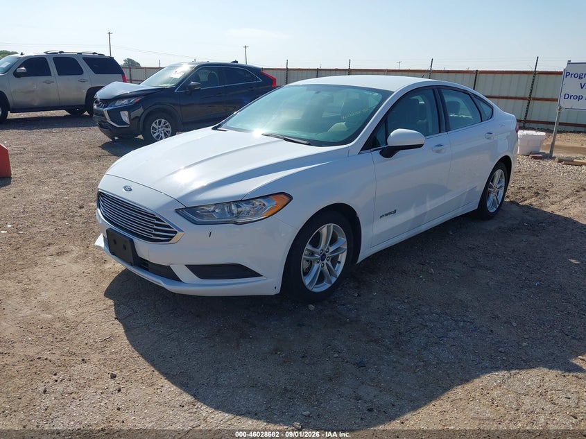 Vin: 3fa6p0uu0jr254446, lot: 46528101, ford fusion hybrid s 20182