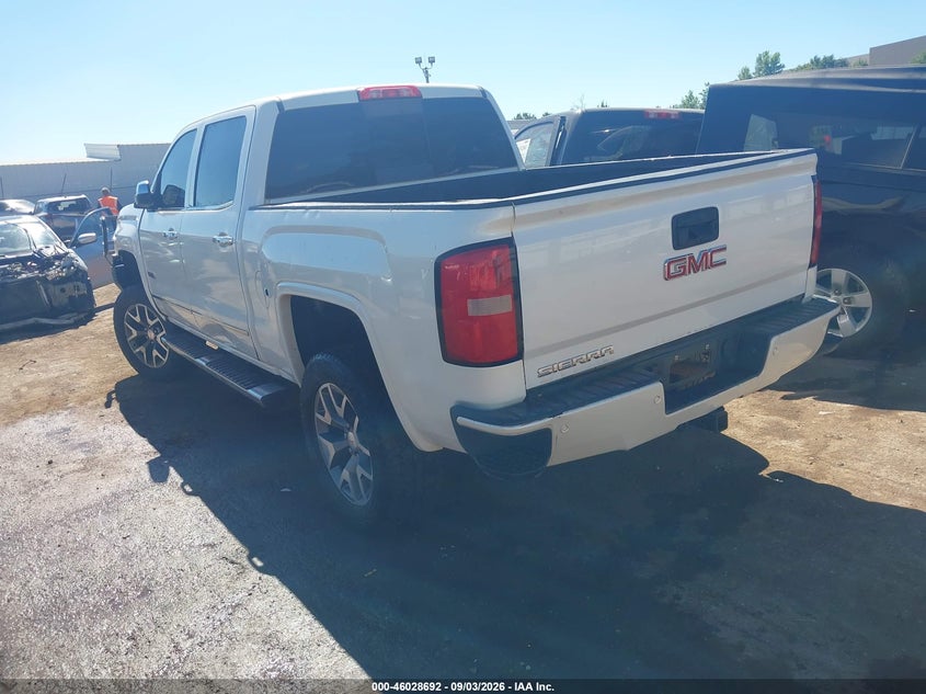 Vin: 3gtu2vec5eg479661, lot: 46528111, gmc sierra 1500 slt 20143