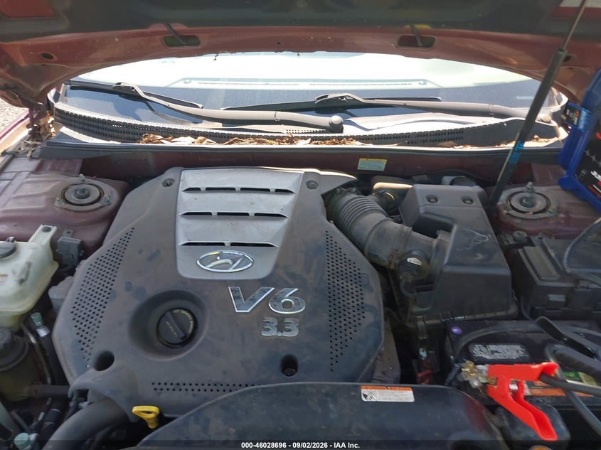 HYUNDAI AZERA 2008 VIN KMHFC46D78A333610