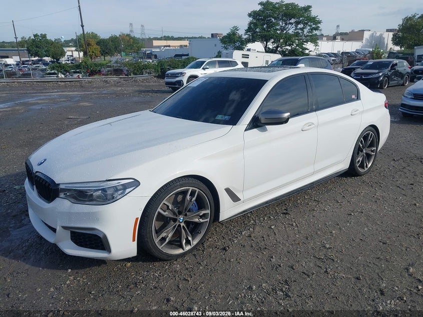 Vin: wbajb9c5xkb288219, lot: 46528162, bmw m550i xdrive 20192