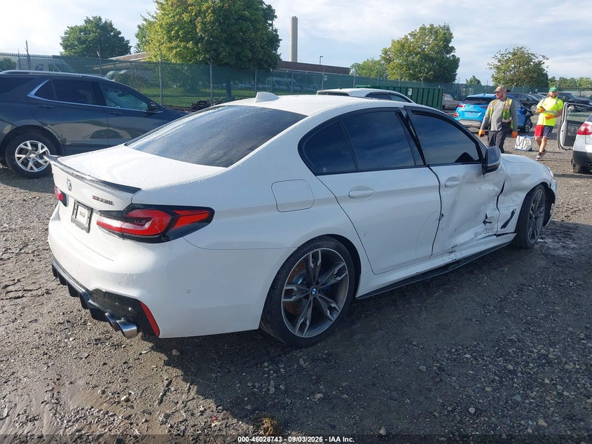 Vin: wbajb9c5xkb288219, lot: 46528162, bmw m550i xdrive 20194
