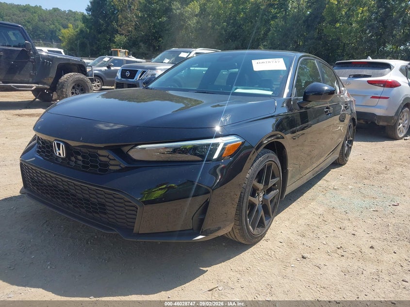 Vin: 2hgfe2f50th617961, lot: 46528166, honda civic sport 20262