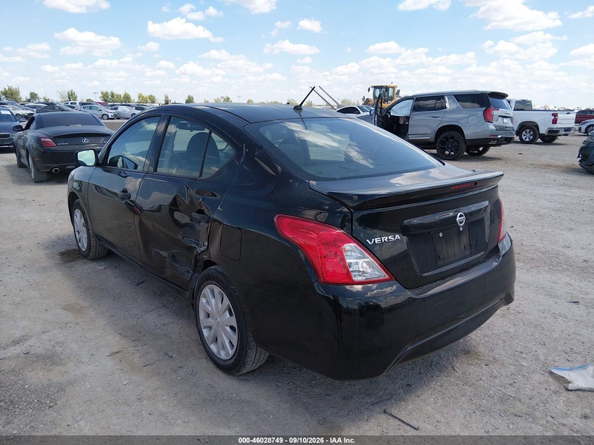 Vin: 3n1cn7ap9kl868431, lot: 46528168, nissan versa 1.6 s+ 20193