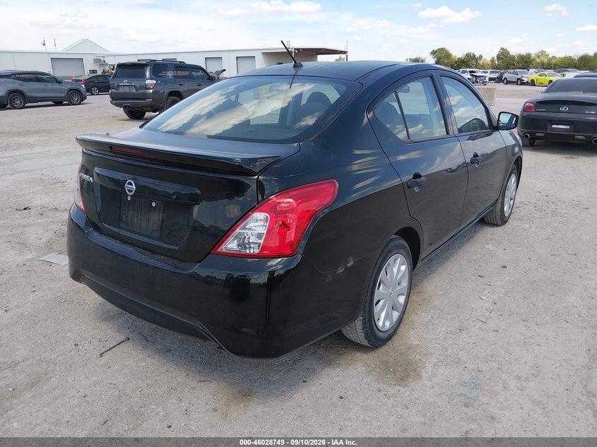 Vin: 3n1cn7ap9kl868431, lot: 46528168, nissan versa 1.6 s+ 20194